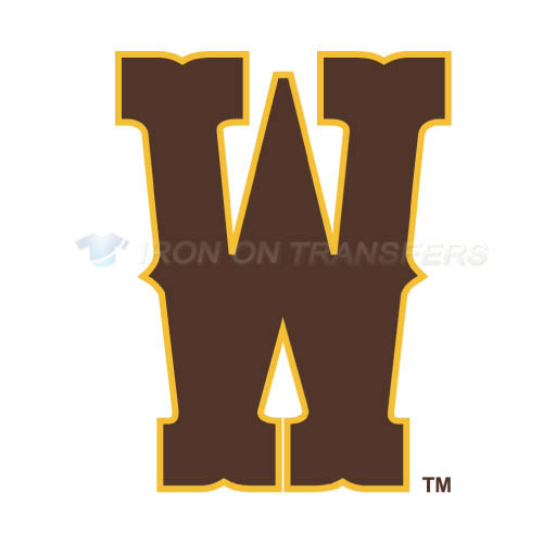 Wyoming Cowboys Logo T-shirts Iron On Transfers N7065